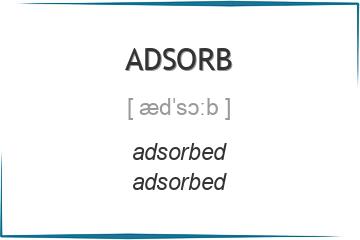 adsorb 3 формы глагола