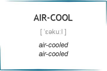 air-cool 3 формы глагола