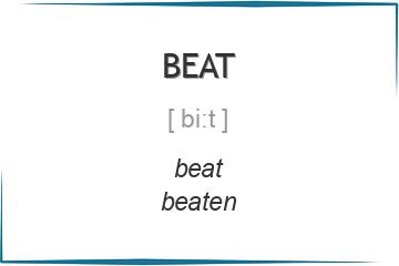 beat 3 формы глагола