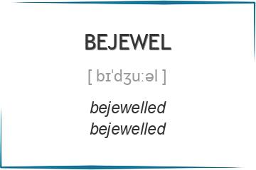 bejewel 3 формы глагола