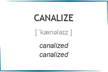 canalize 3 формы глагола