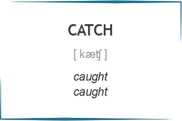 catch 3 формы глагола