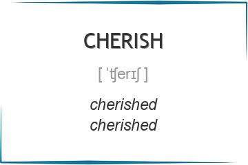 cherish 3 формы глагола