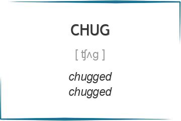 chug 3 формы глагола