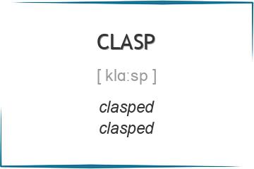 clasp 3 формы глагола