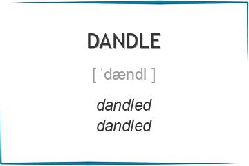 dandle 3 формы глагола