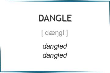 dangle 3 формы глагола