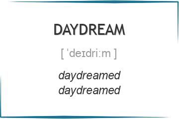 daydream 3 формы глагола
