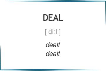 deal 3 формы глагола