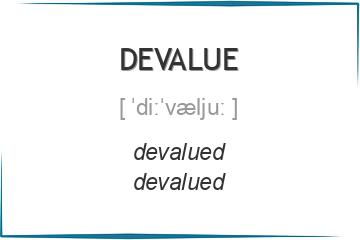 devalue 3 формы глагола