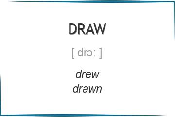 draw 3 формы глагола
