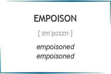 empoison 3 формы глагола