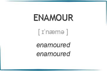 enamour 3 формы глагола
