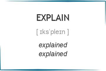 explain 3 формы глагола
