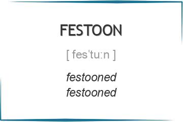 festoon 3 формы глагола