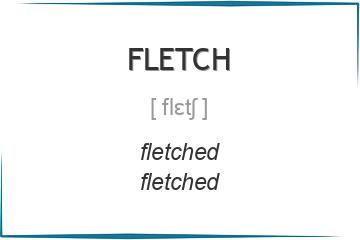 fletch 3 формы глагола