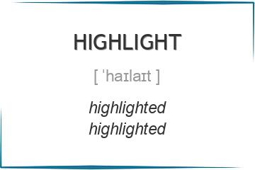 highlight 3 формы глагола
