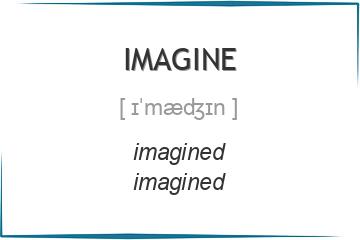 imagine 3 формы глагола