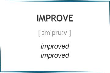 improve 3 формы глагола