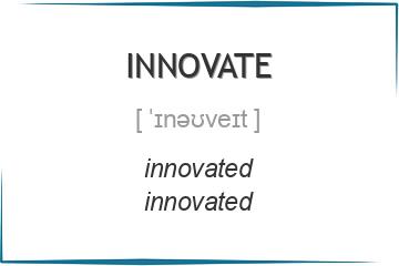 innovate 3 формы глагола