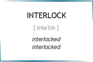 interlock 3 формы глагола
