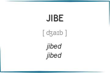 jibe 3 формы глагола