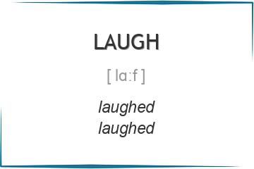 laugh 3 формы глагола