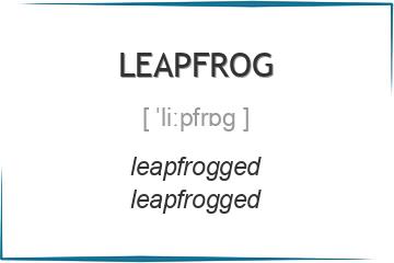 leapfrog 3 формы глагола