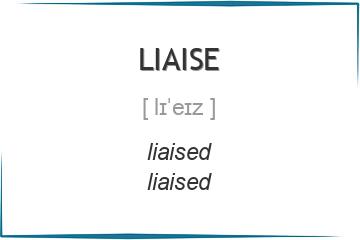 liaise 3 формы глагола