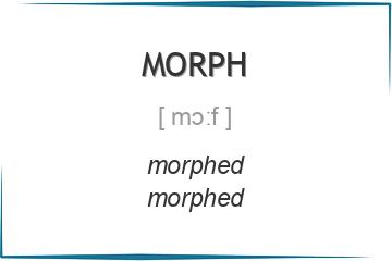 morph 3 формы глагола