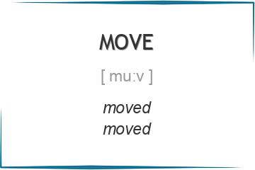 move 3 формы глагола