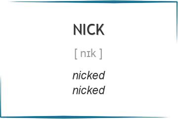 nick 3 формы глагола