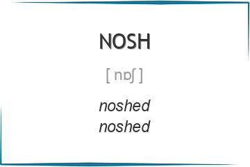 nosh 3 формы глагола