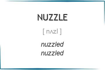 nuzzle 3 формы глагола