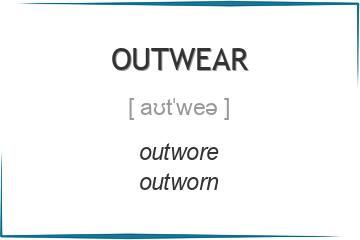 outwear 3 формы глагола