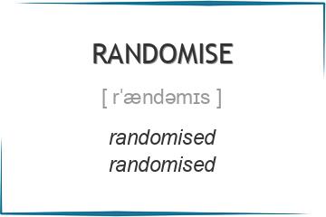 randomise 3 формы глагола