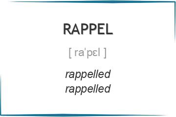 rappel 3 формы глагола