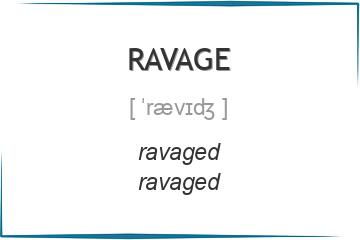 ravage 3 формы глагола