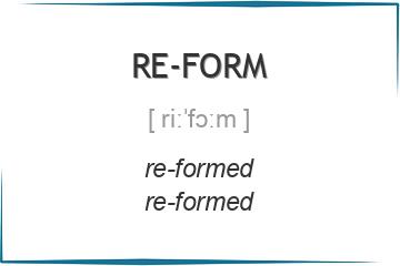re-form 3 формы глагола