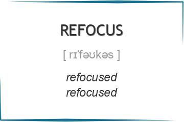 refocus 3 формы глагола