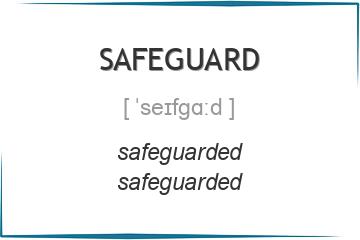 safeguard 3 формы глагола