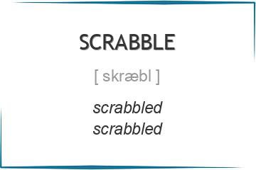 scrabble 3 формы глагола