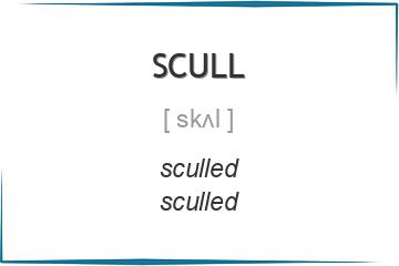 scull 3 формы глагола