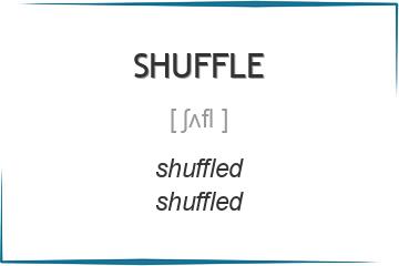 shuffle 3 формы глагола