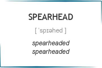 spearhead 3 формы глагола