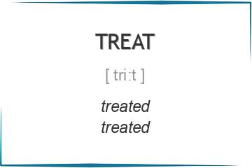 treat 3 формы глагола