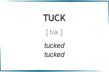 tuck 3 формы глагола