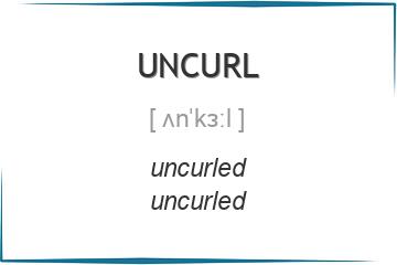 uncurl 3 формы глагола