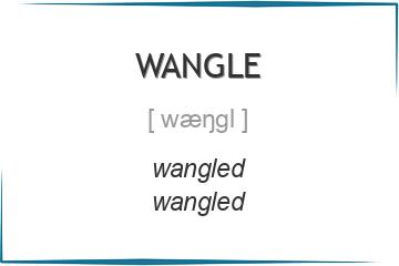 wangle 3 формы глагола