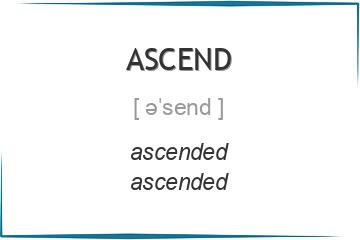 ascend 3 формы глагола